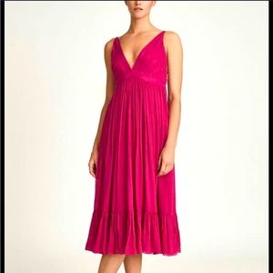 Reiss Marie V neck dress